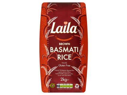 Laila Hnedá Basmati Ryža 2Kg