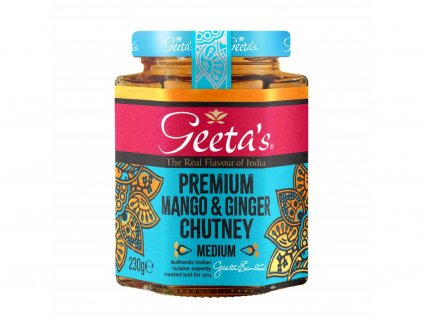 Geeta's Zázvor&Mango Chutney 230g
