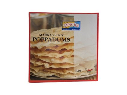 Ashoka Pálivé Madras Papadums 112g