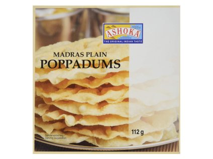 Ashoka Pálivé Madras Papadums 112g