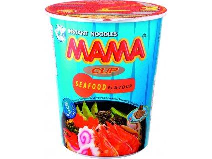 Mama cup instantných rezancov s morskými plodmi 70g