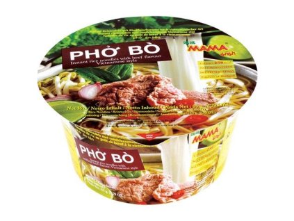 Mama Phó Bò ryžové rezance, hovädzie mäso, 65g
