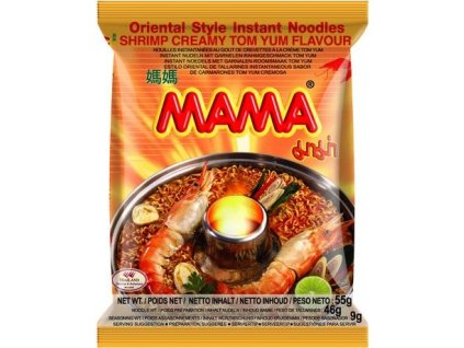 MAMA Instantné rezance krevety krémové Tom Yum 55g