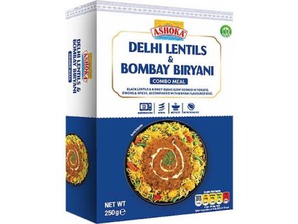 ASHOKA Instantná šošovica Delhi & Bombay Biryani 250g