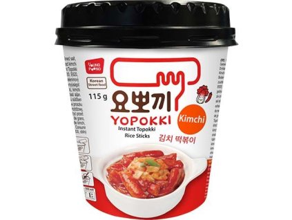 Yopokki Topokki s príchuťou kimchi 115 g