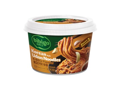 Bibigo Udon rezance – kórejská BBQ príchuť 187 g