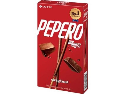 LOTTE PEPERO Biscuit Sticks Chocolate Original 47 g
