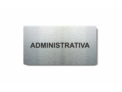 Piktogram (80x150mm) "Administrativa"