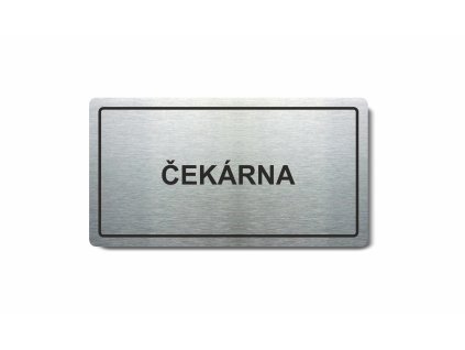 Piktogram (80x150mm) "Čekárna"