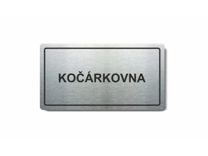 Piktogram (80x150mm) "Kočárkovna"