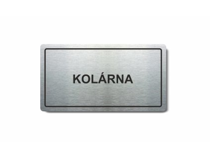 Piktogram (80x150mm) "Kolárna"