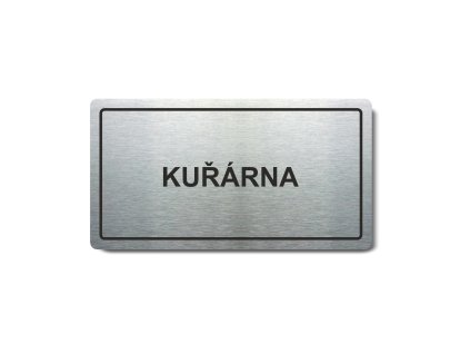 Piktogram (80x150mm) "Kuřárna"