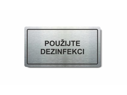 Piktogram (80x150mm) "Používejte dezinfekci"