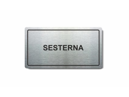 Piktogram (80x150mm) "Sesterna"