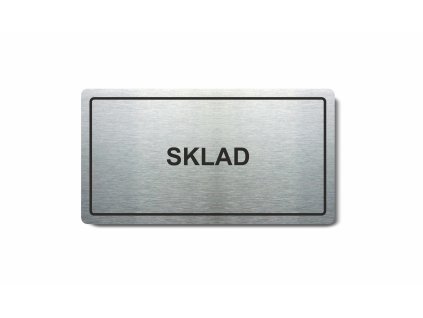 Piktogram (80x150mm) "Sklad"