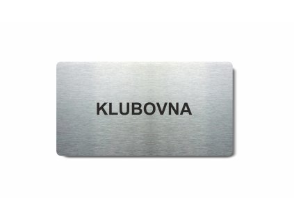 Piktogram (80x150mm) "Klubovna"