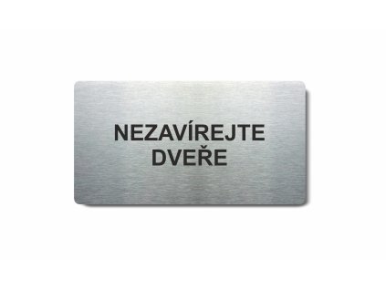 Piktogram (80x150mm) "Nezavírejte dveře"