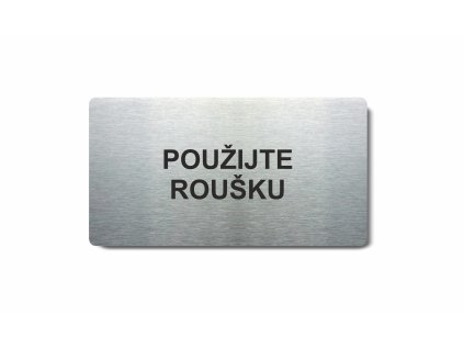Piktogram (80x150mm) "Použijte roušku"