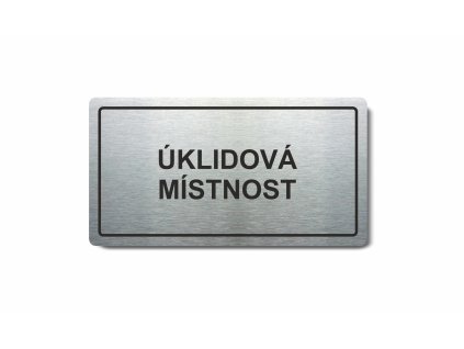Piktogram (80x150mm) "Úklidová místnost"