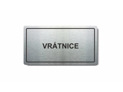 Piktogram (80x150mm) "Vrátnice"