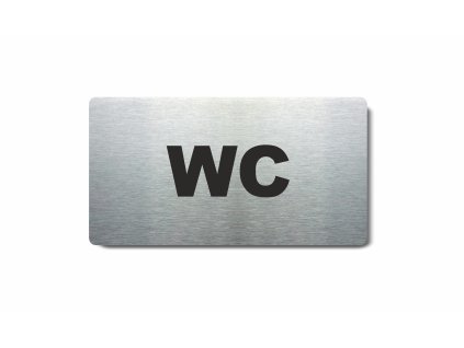 Piktogram (80x150mm) "WC"