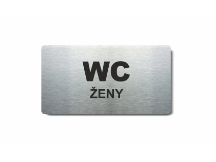 Piktogram (80x150mm) "WC ženy"