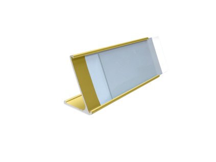 Stolní jmenovka D50 zlatá