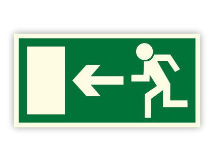 Únikový východ vlevo E001