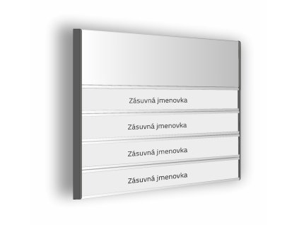Dveřní tabulka Indoor kombinovaný (187x180mm)