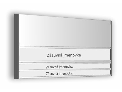 Dveřní tabulka Indoor kombinovaný (125x180mm)