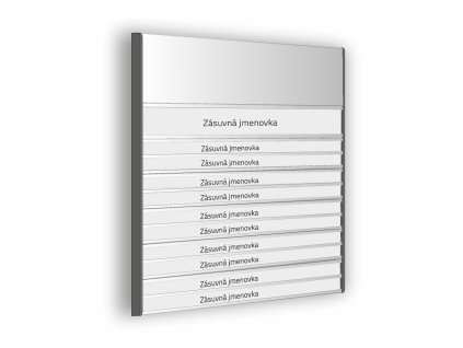 Dveřní tabulka Indoor kombinovaný (250x180mm)