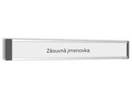 Dveřní tabulka Indoor zásuvný (31x180mm)