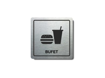 Piktogram (80x80mm) "Bufet II."