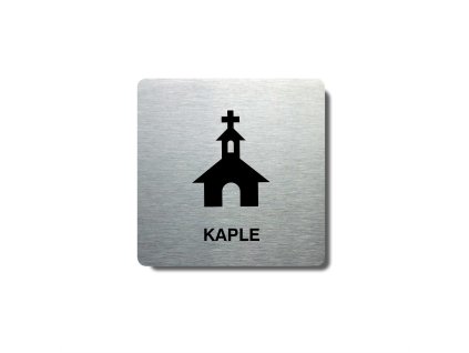 Piktogram (80x80mm) "Kaple"