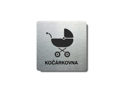 Piktogram (80x80mm) "Kočárkovna"
