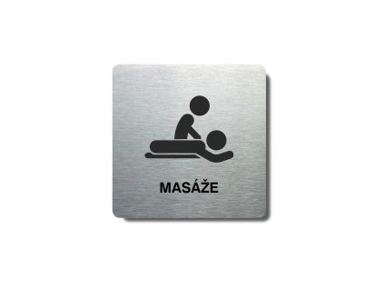 Piktogram (80x80mm) "Masáže"