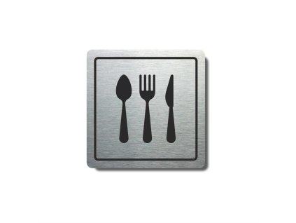 Piktogram (80x80mm) "Restaurace"