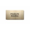 Piktogram (80x150mm) "Použijte roušku"