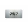 Piktogram (80x150mm) "Použijte roušku"