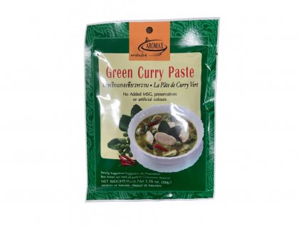 Aromax zelená kari pasta 50g