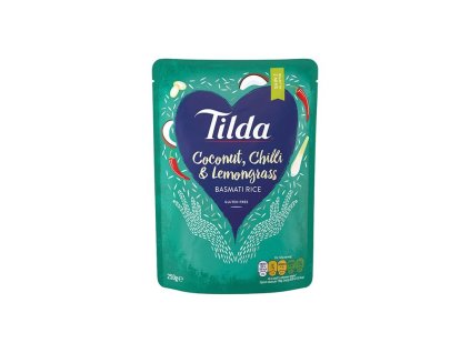 Tilda Kókuszdió Chili & Citromfű Basmati Ryža 250g