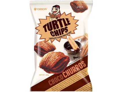 ORION – Turtle Chips Choco Churros 80 g