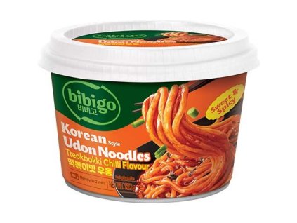 BIBIGO – Udon tészta topokki csípős szósszal 187,2 g