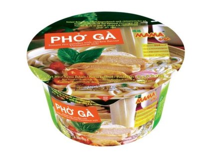 MAMA Instant rizstészta csirkével Pho Ga Bowl 65 g