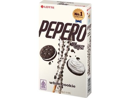 LOTTE PEPERO Kekszrudak Fehér keksz 31 g