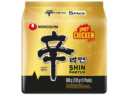NONGSHIM  Instant Noodles Shin Ramyun Chicken 5x120g