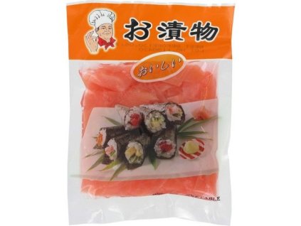 LV ZHENG FOOD  Plátky zázvoru konzervované červené 150 g