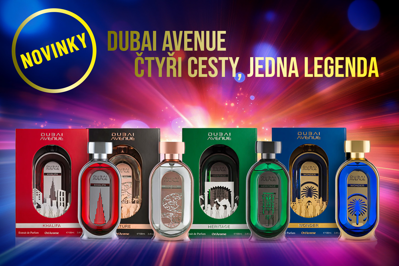 Dubai Avenue: Čtyři cesty, jedna legenda