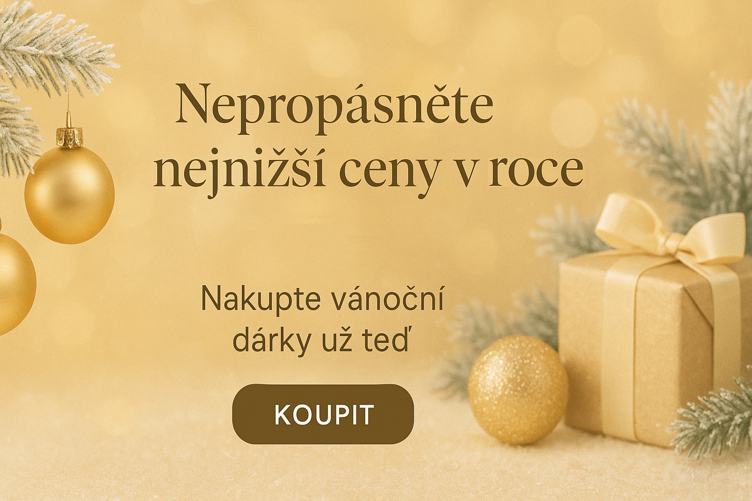 předvánoční slevy 2025