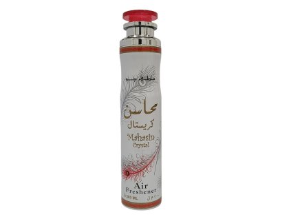 lattafa mahasin crystal air freshener 300 ml orientalniparfem